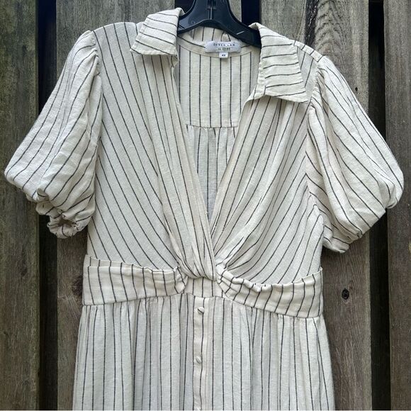 Derek Lam 10 Crosby Knot Waist Shirt Dress Size 48 XL - Picture 6 of 11